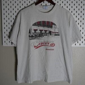 Vintage 1993 Cheers Boston T Shirt Softee Single Stitch Tourist Souvenir Large‎